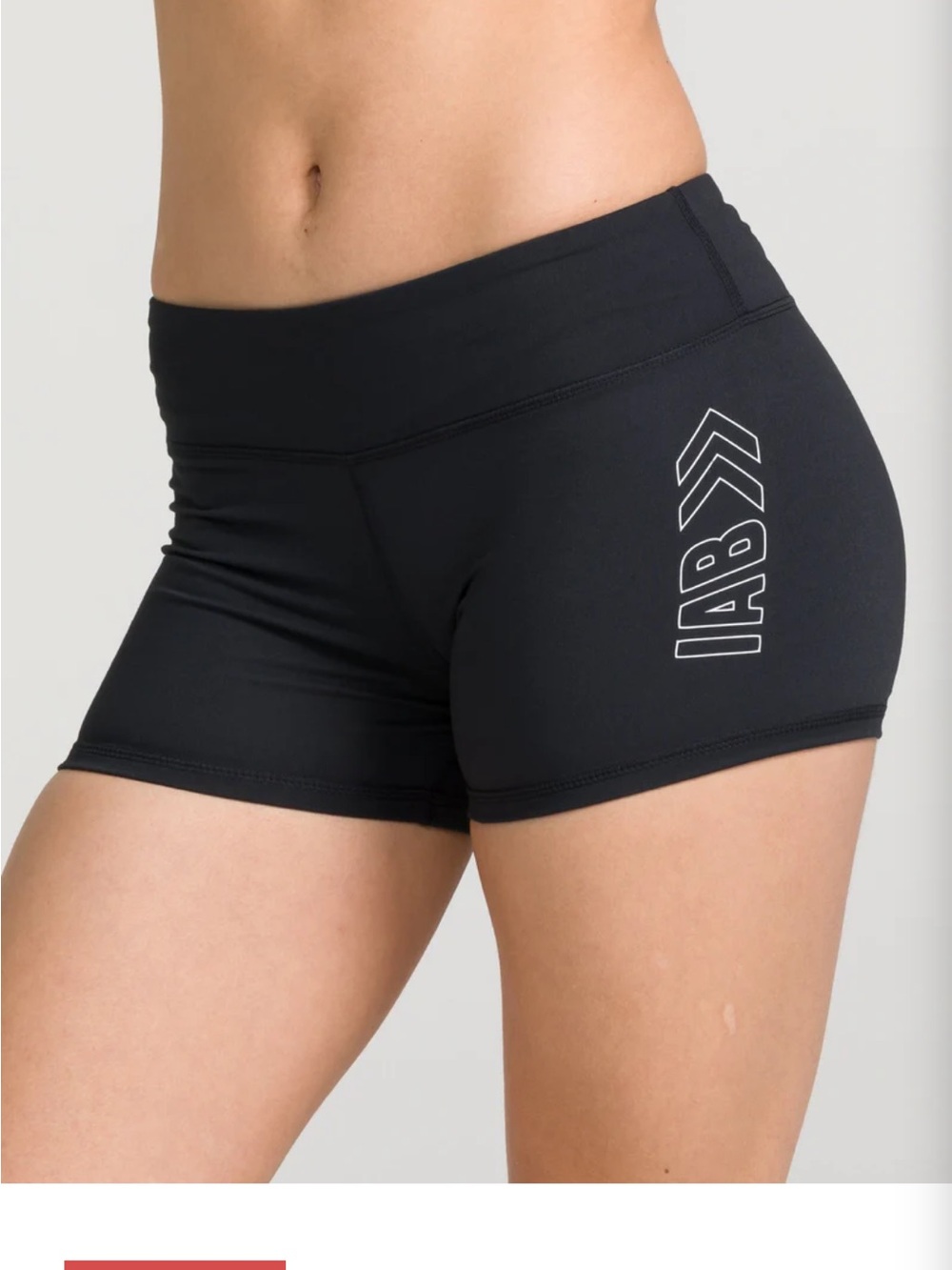 IAB 3” Active Black No Ride Shorts